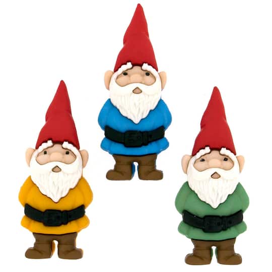 Buy The Dress It Up Buttons Garden Gnomes At Michaels